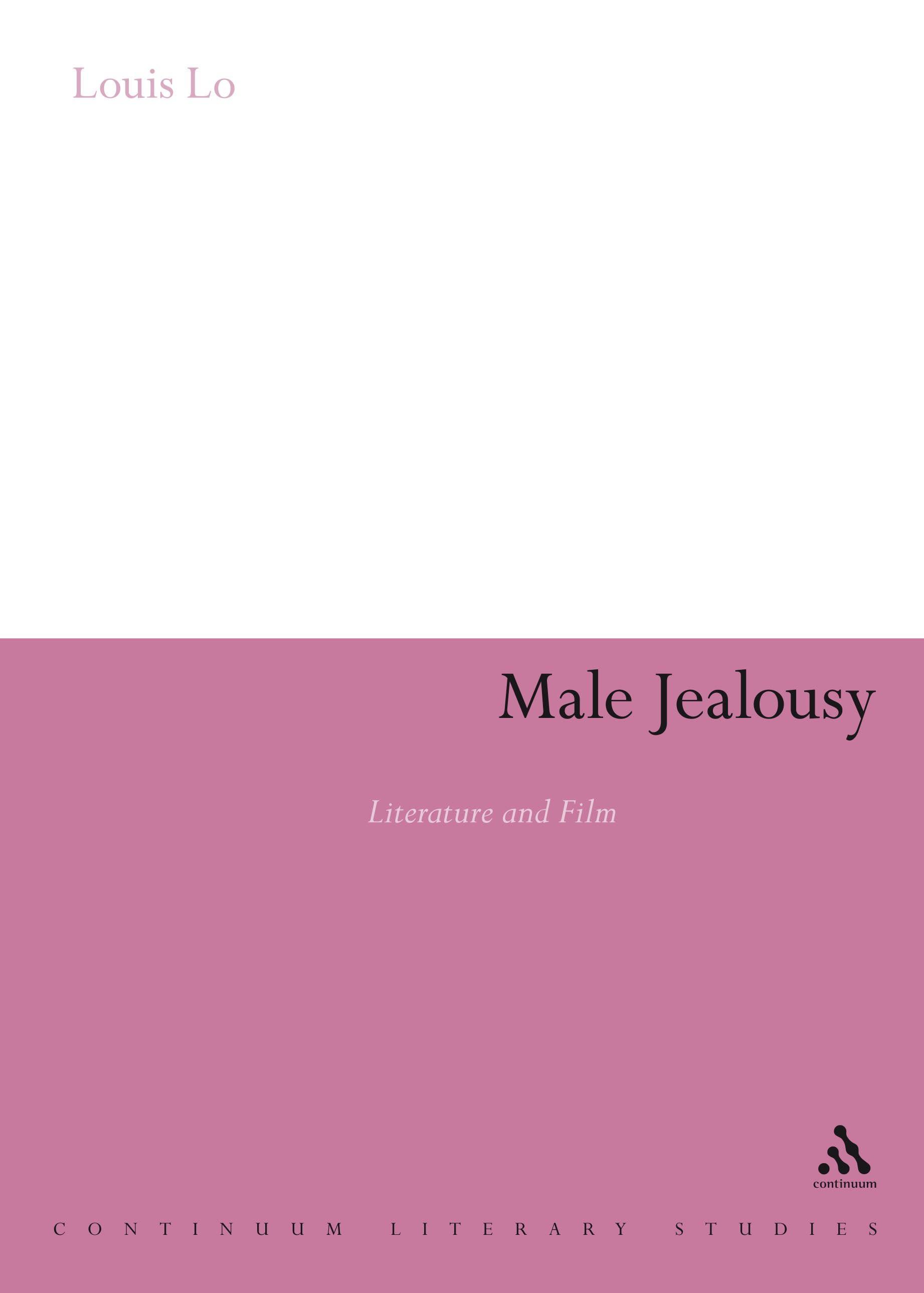 Cover image for Male Jealousy