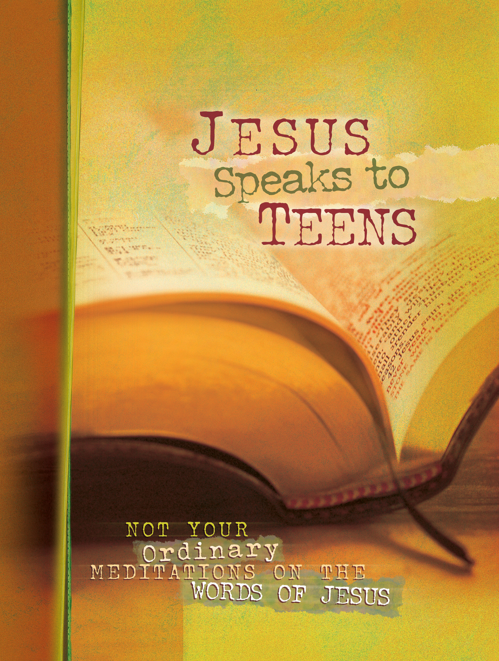 Cover image for Jesus Speaks to Teens