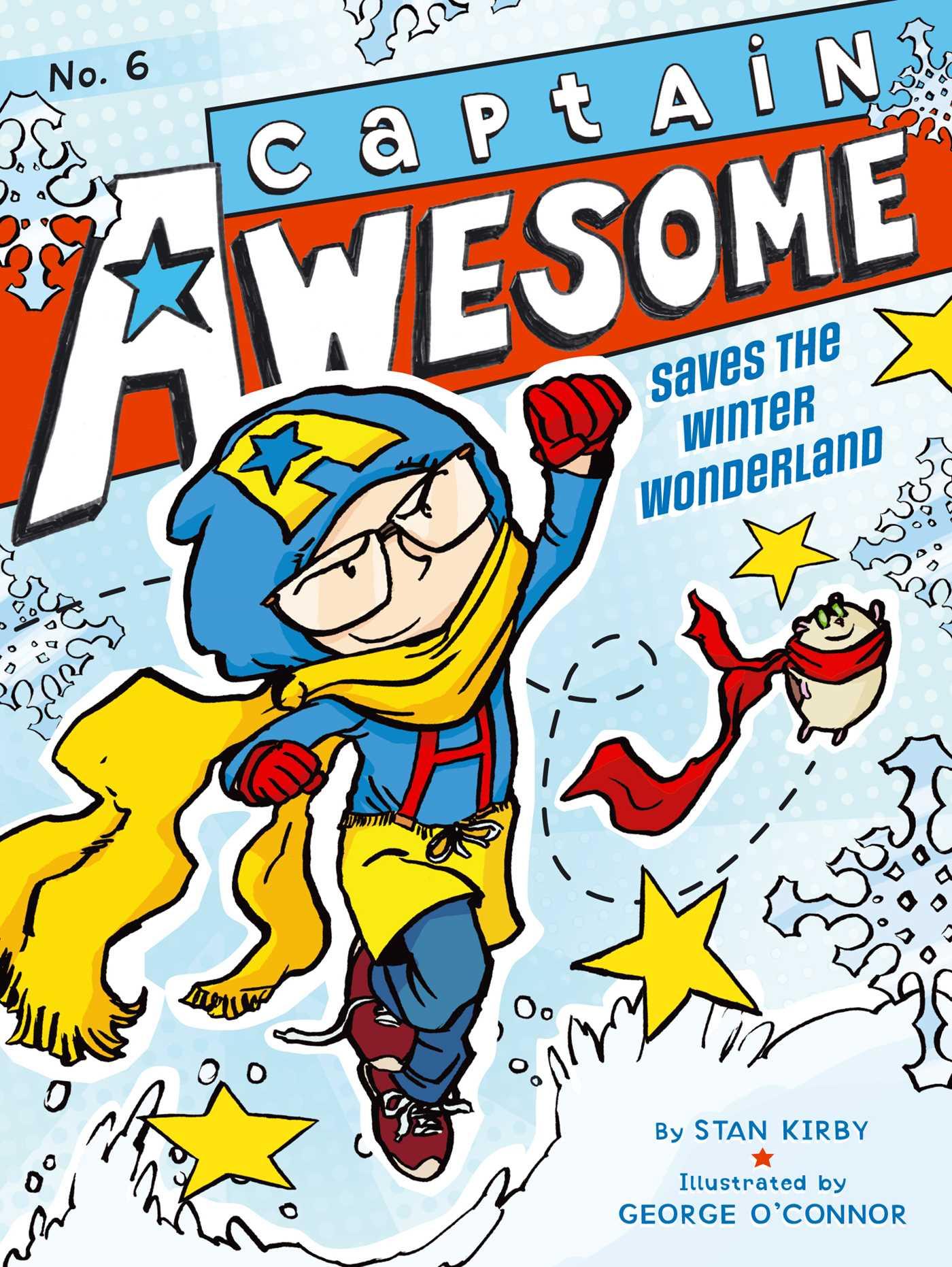 Cover image for Captain Awesome Saves the Winter Wonderland