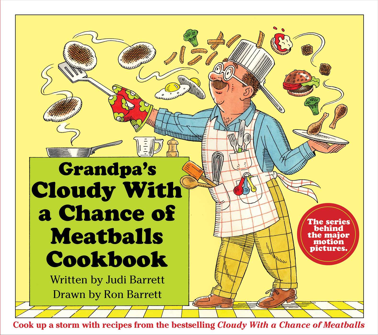 Cover image for Grandpa's Cloudy With a Chance of Meatballs Cookbook