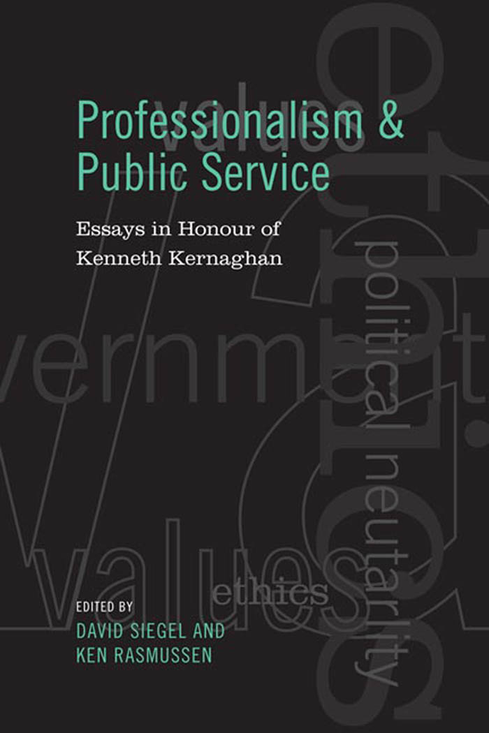 Cover image for Professionalism and Public Service