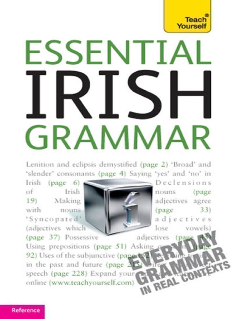 Cover image for Essential Irish Grammar: Teach Yourself