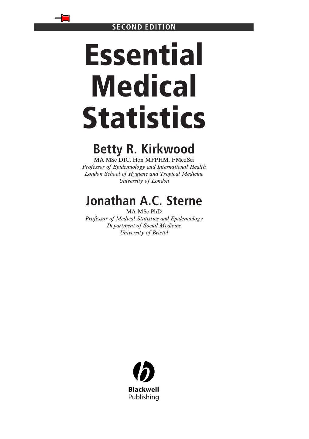 Cover image for Essential Medical Statistics