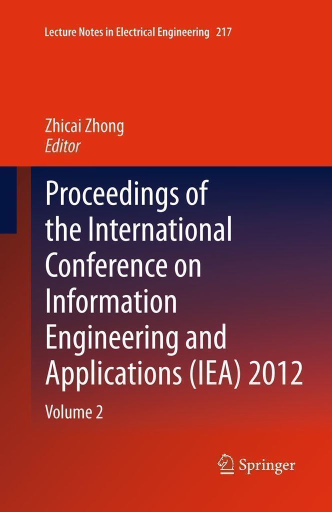 Cover image for Proceedings of the International Conference on Information Engineering and Applications (IEA) 2012