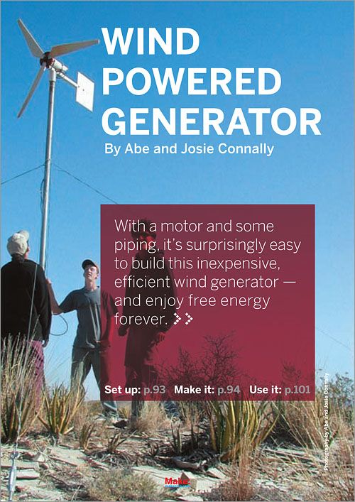 Wind Powered Generator