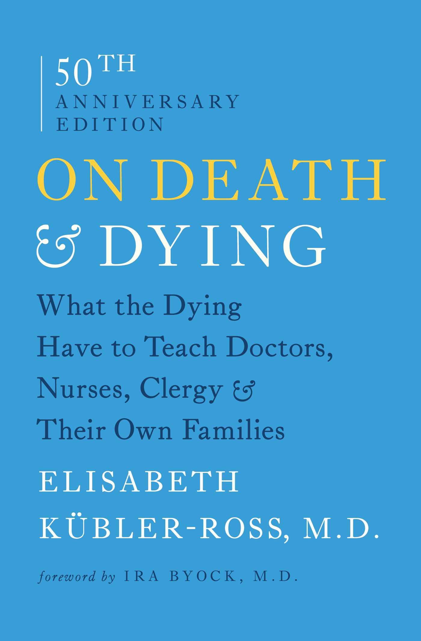 Cover image for On Death and Dying