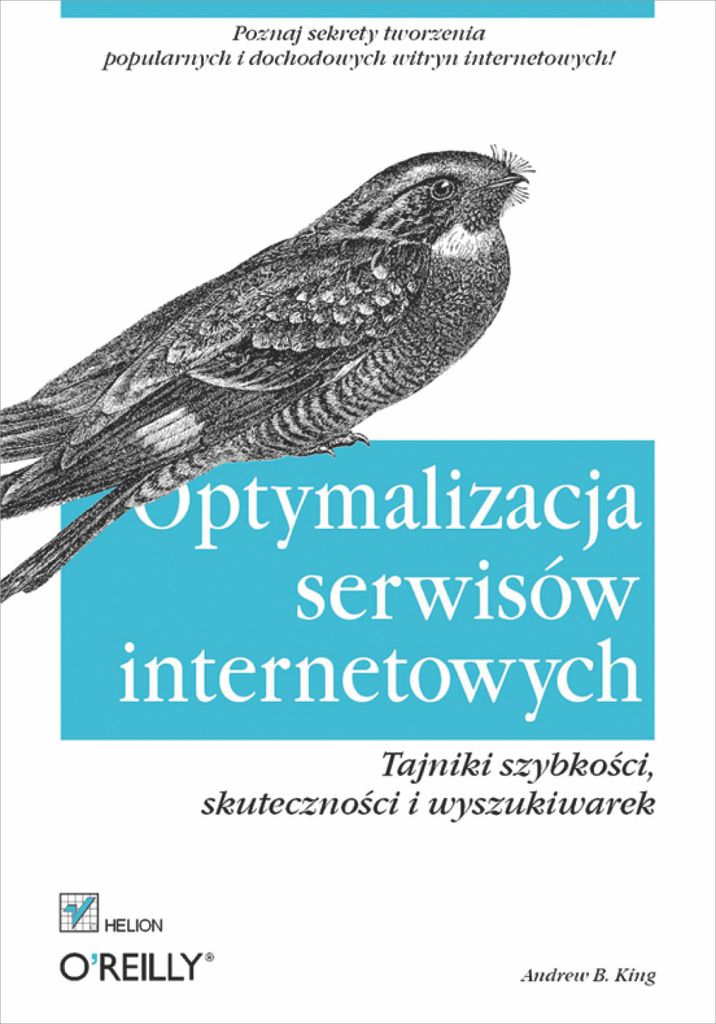 Optymalizacja serwisów internetowych. Tajniki szybkości, skuteczności i wyszukiwarek