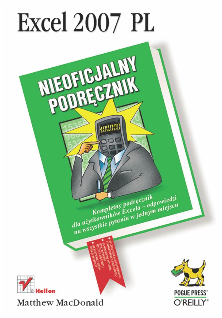 Excel 2007 PL. Nieoficjalny podręcznik