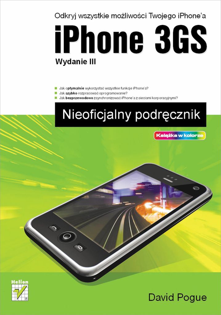 iPhone 3GS. Nieoficjalny podręcznik. Wydanie III