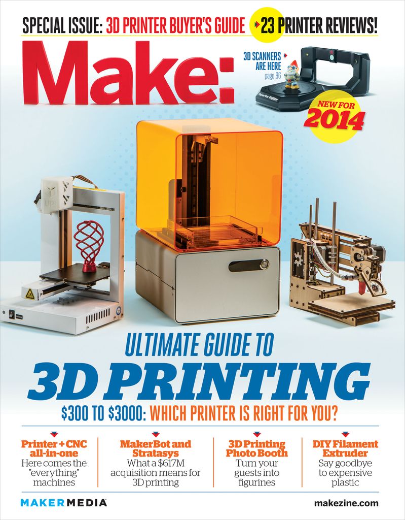 Make: Ultimate Guide to 3D Printing 2014