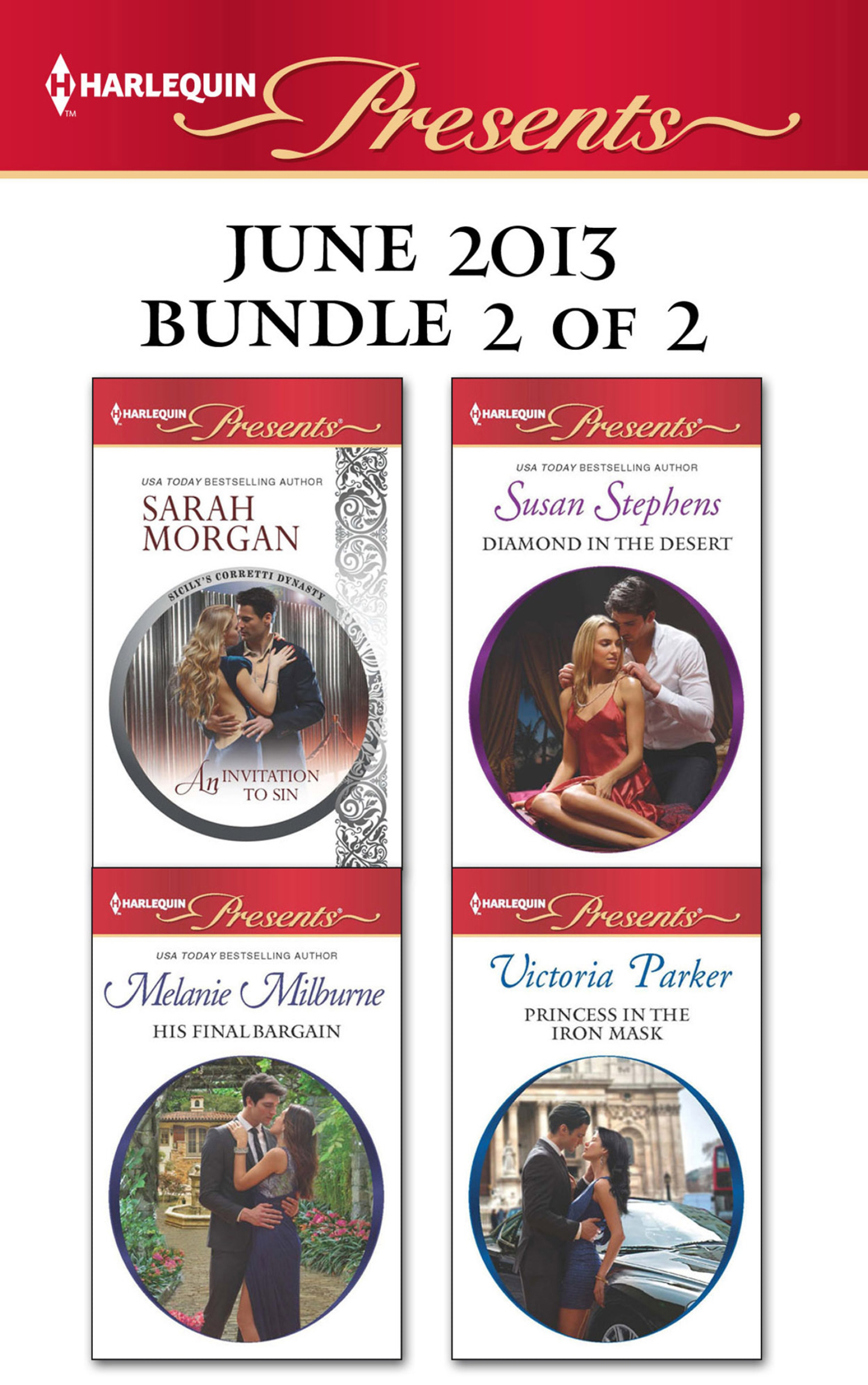 Cover image for Harlequin Presents June 2013 - Bundle 2 of 2