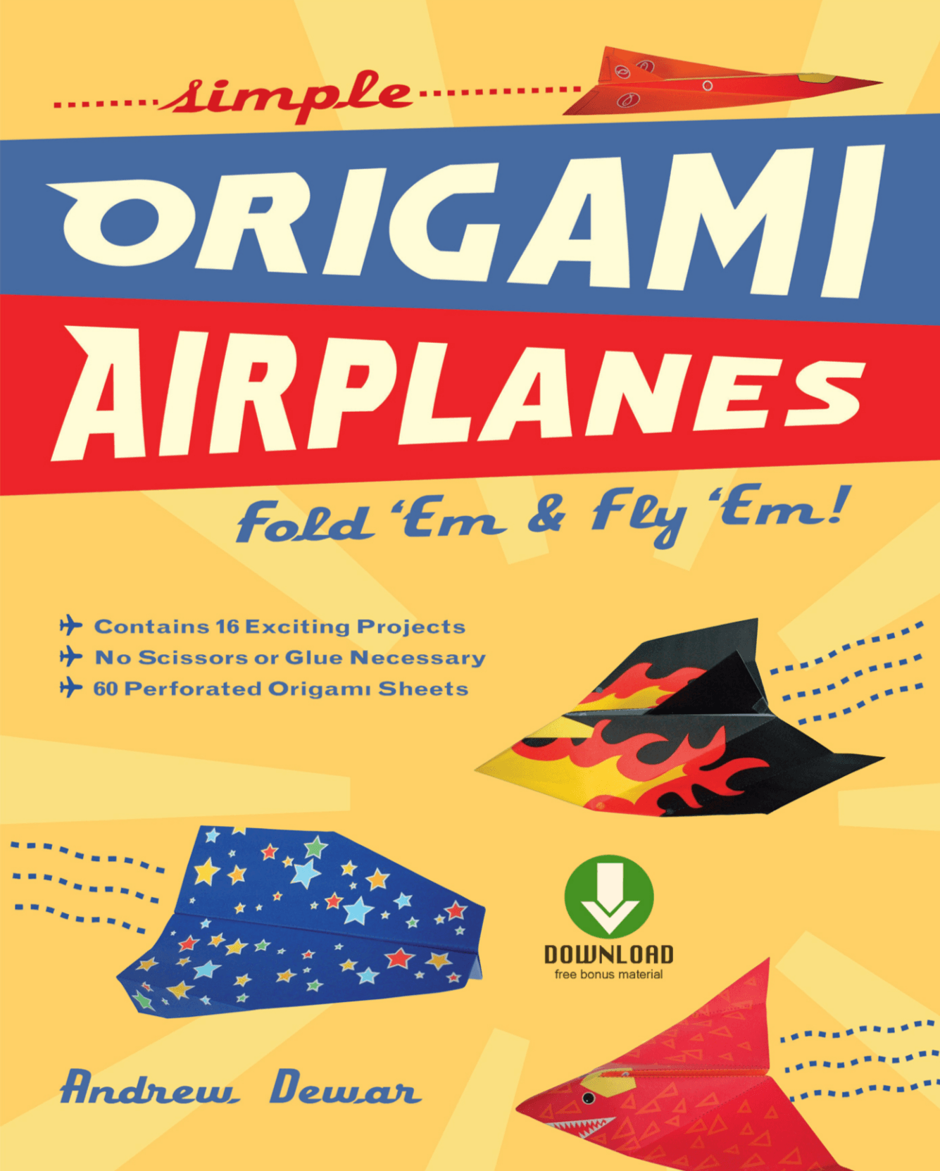 One Minute Paper Airplanes Kit (9780804844550)