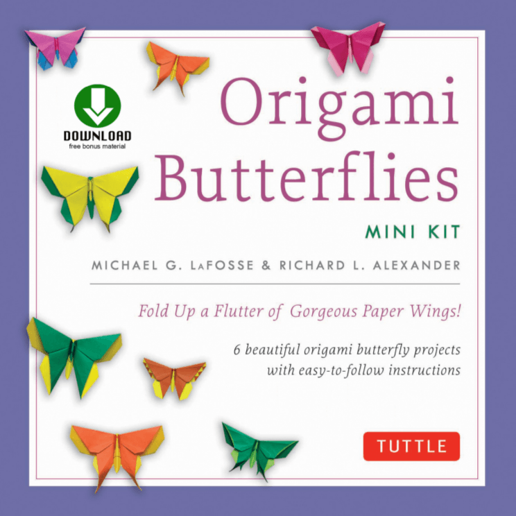 Cover image for Origami Butterflies Mini Kit Ebook