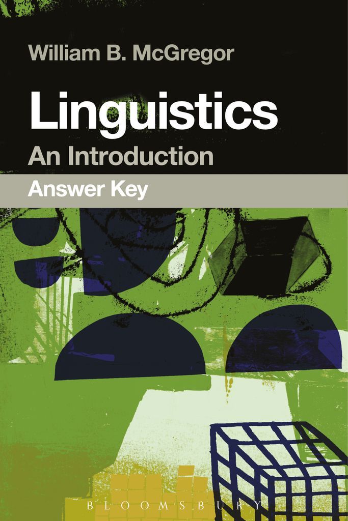 Cover image for Linguistics: An Introduction Answer Key