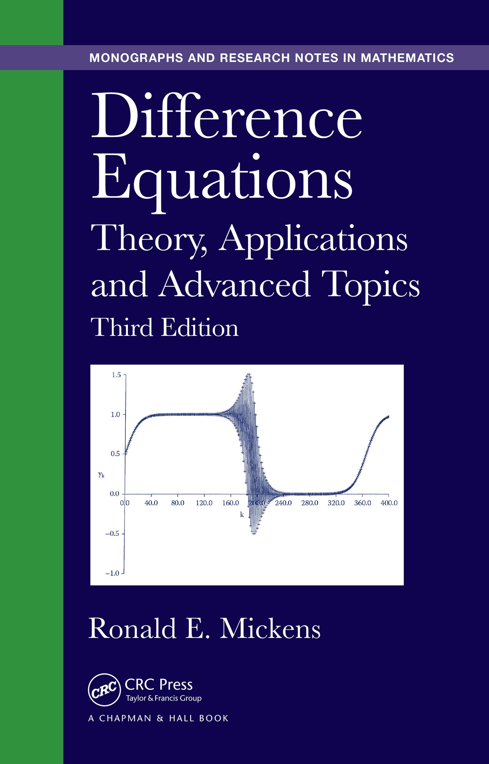 Cover image for Difference Equations