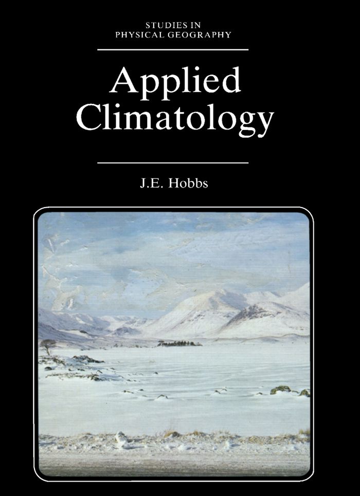 Cover image for Applied Climatology
