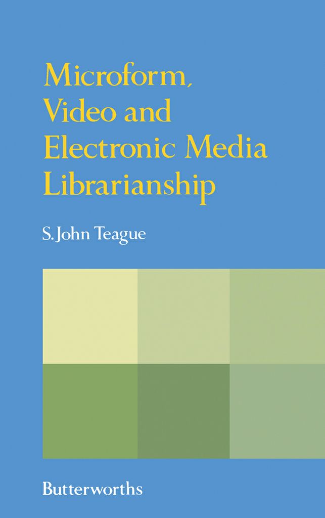 Cover image for Microform, Video and Electronic Media Librarianship