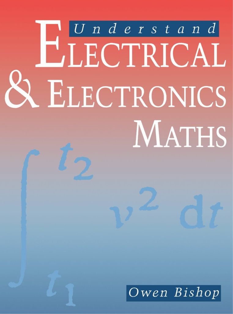 Cover image for Understand Electrical and Electronics Maths