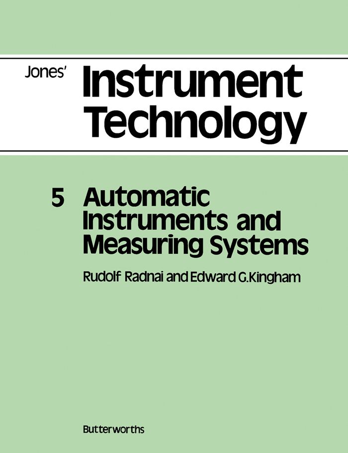 Cover image for Automatic Instruments and Measuring Systems