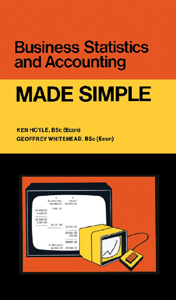 Cover image for Business Statistics and Accounting