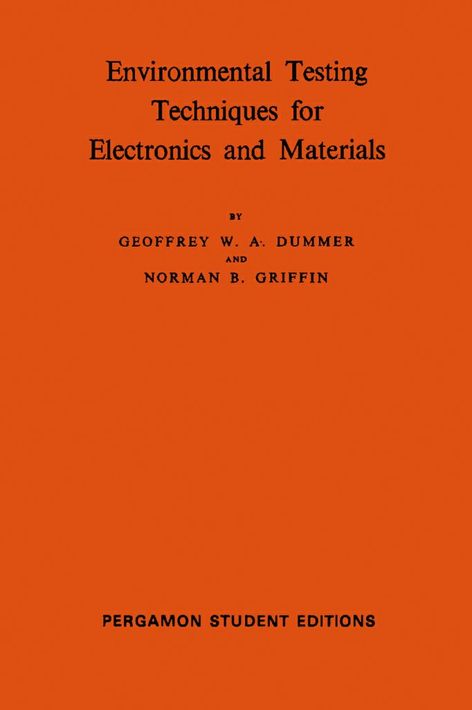 Cover image for Environmental Testing Techniques for Electronics and Materials
