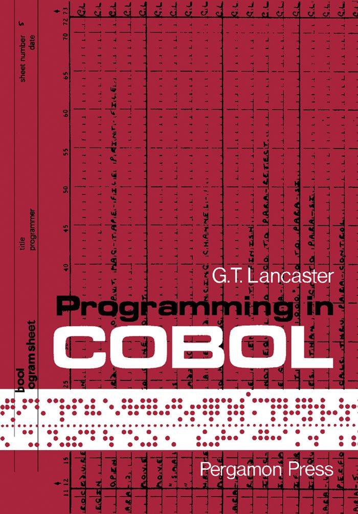 Cover image for Programming in COBOL