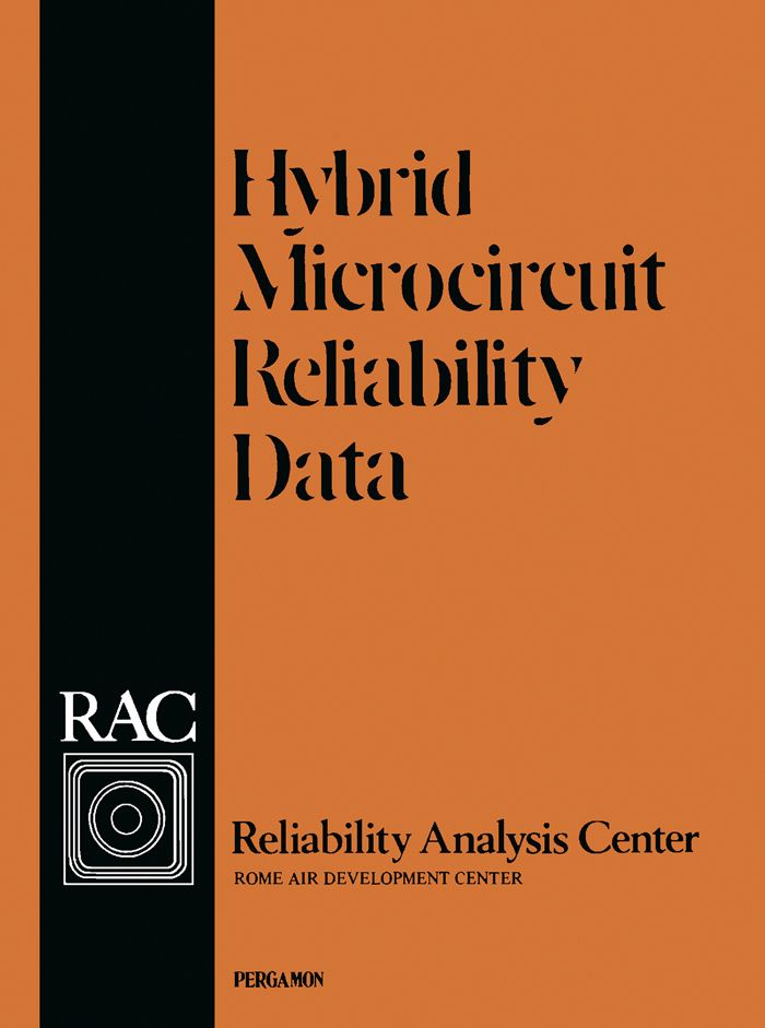 Cover image for Hybrid Microcircuit Reliability Data