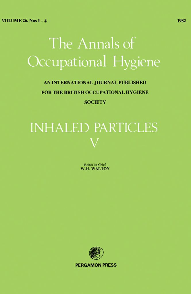 Cover image for Inhaled Particles V