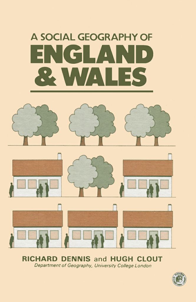 Cover image for A Social Geography of England and Wales