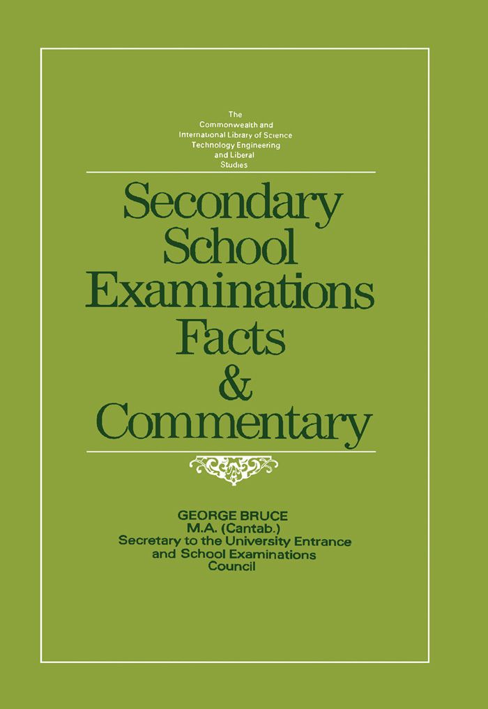 Cover image for Secondary School Examinations