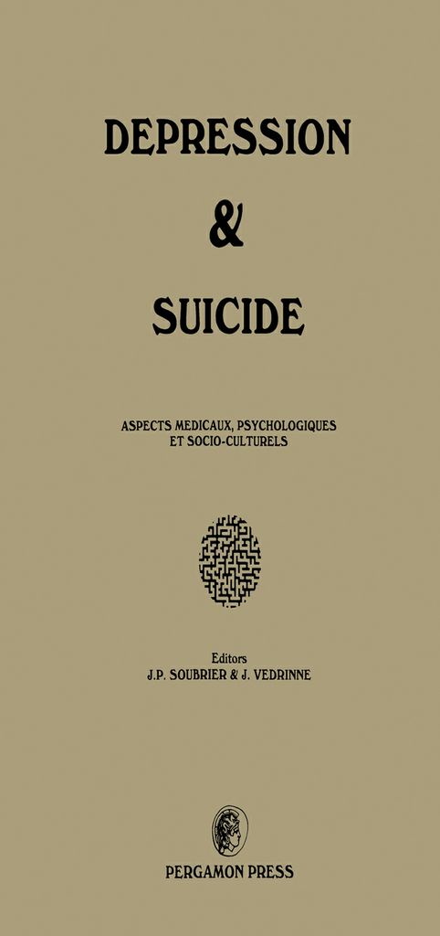 Cover image for Depression and Suicide