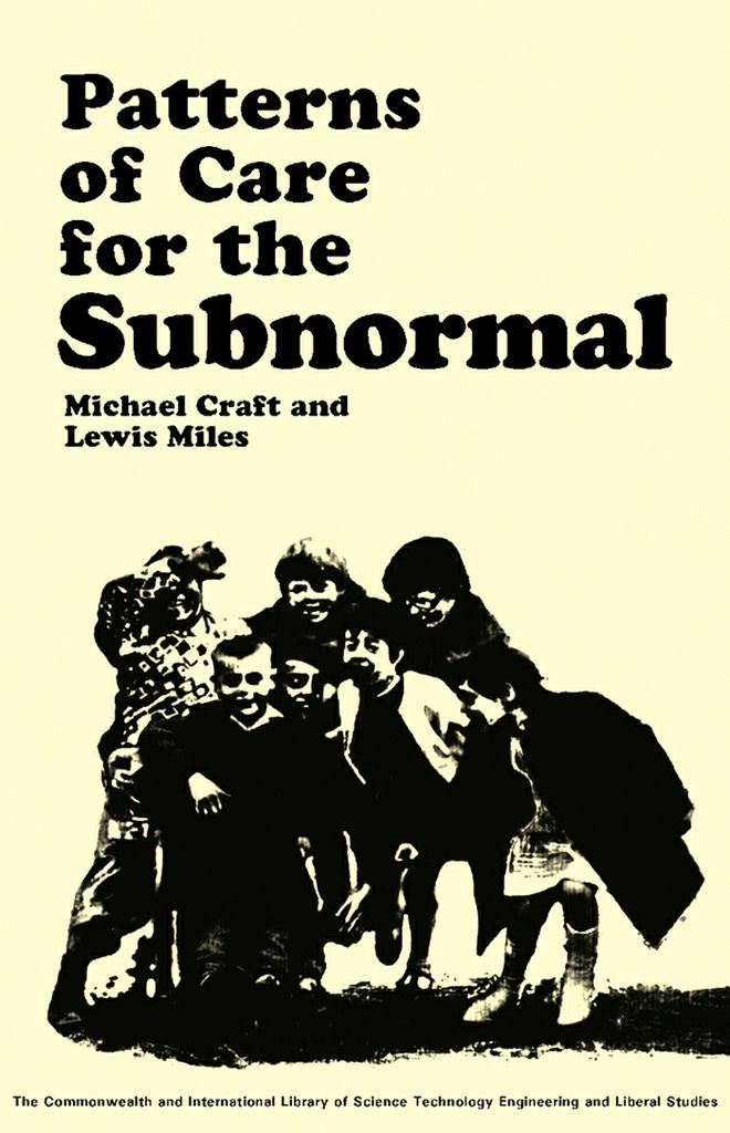 Cover image for Patterns of Care for the Subnormal