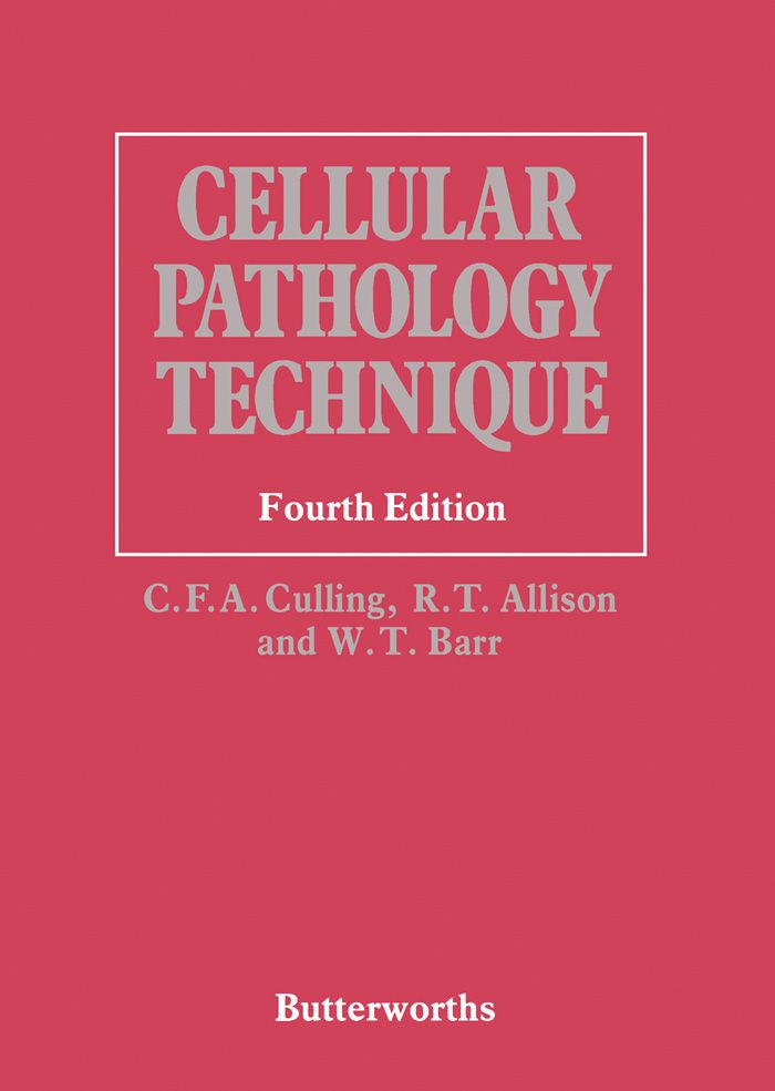 Cover image for Cellular Pathology Technique
