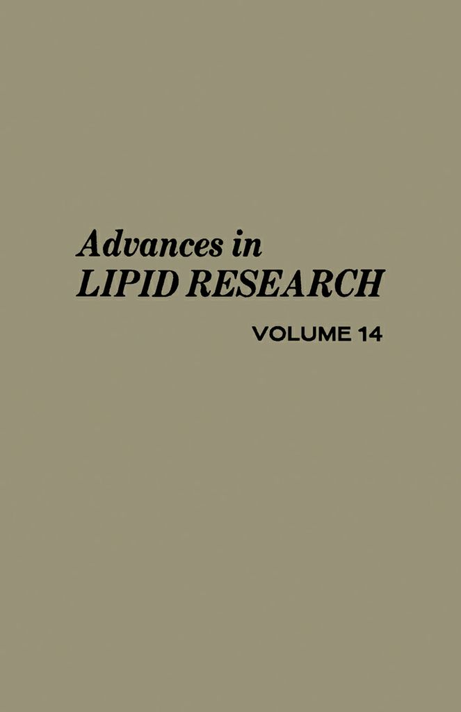 Cover image for Advances in Lipid Research