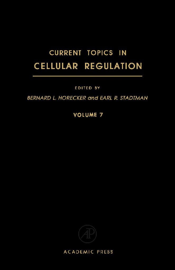 Cover image for Current Topics in Cellular Regulation