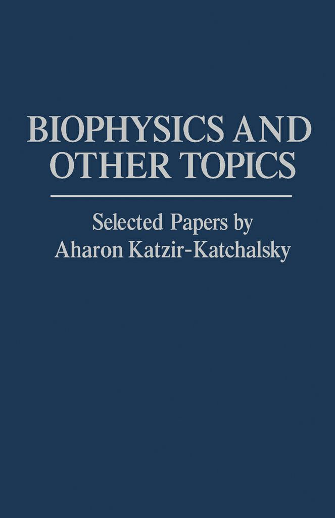 Cover image for Biophysics and Other Topics