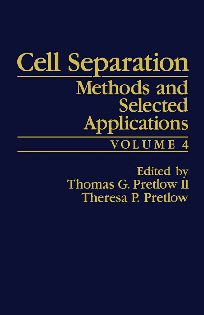 Cover image for Cell Separation