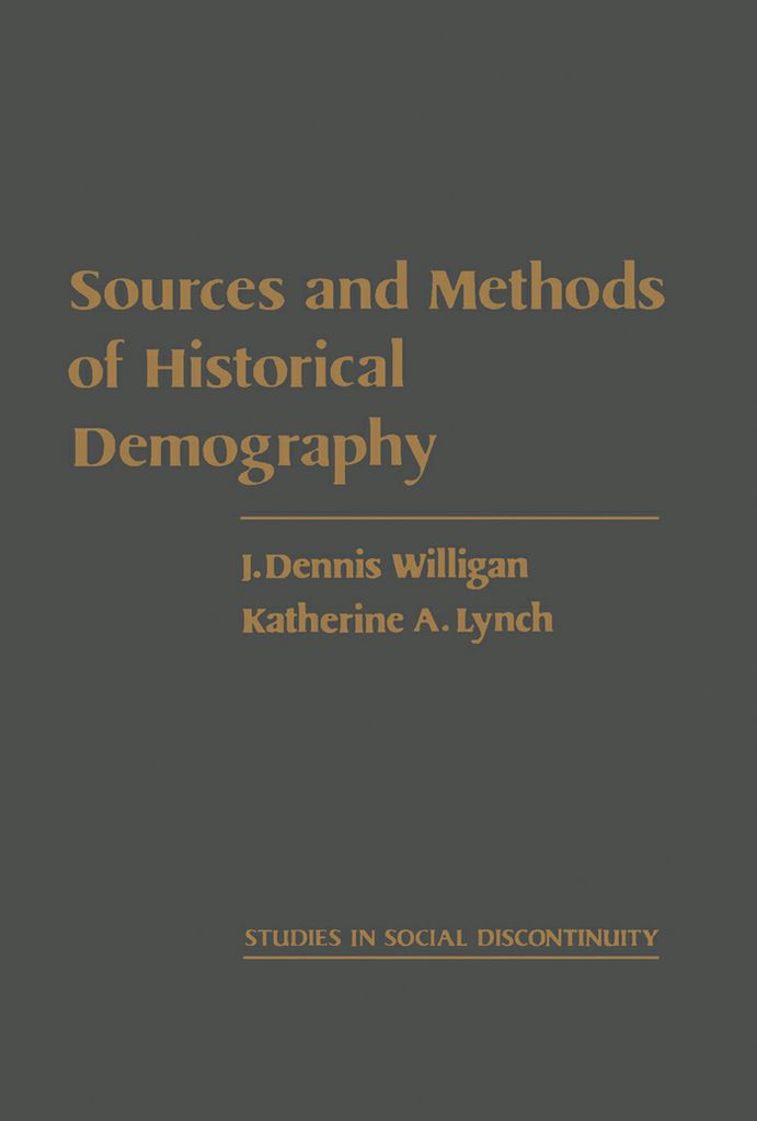 Cover image for Sources and Methods of Historical Demography