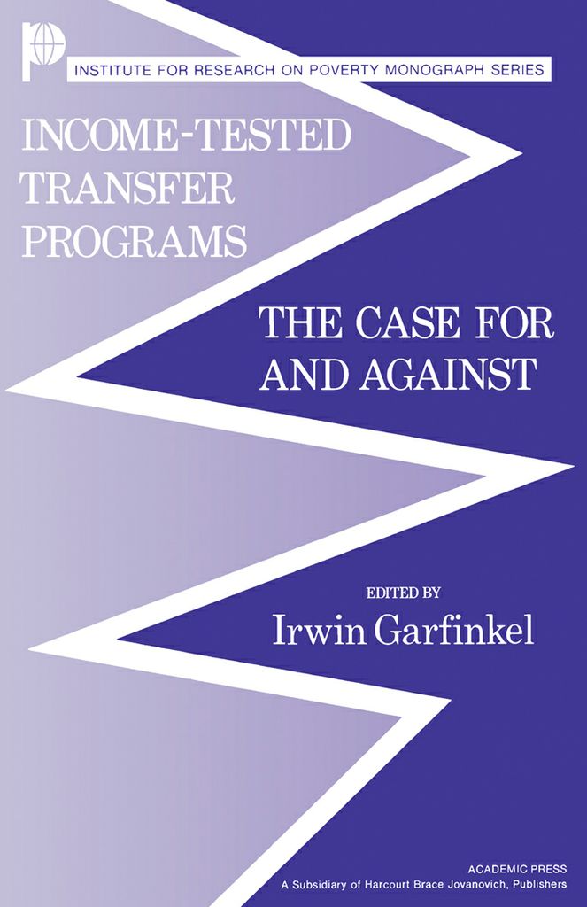 Cover image for Income-Tested Transfer Programs