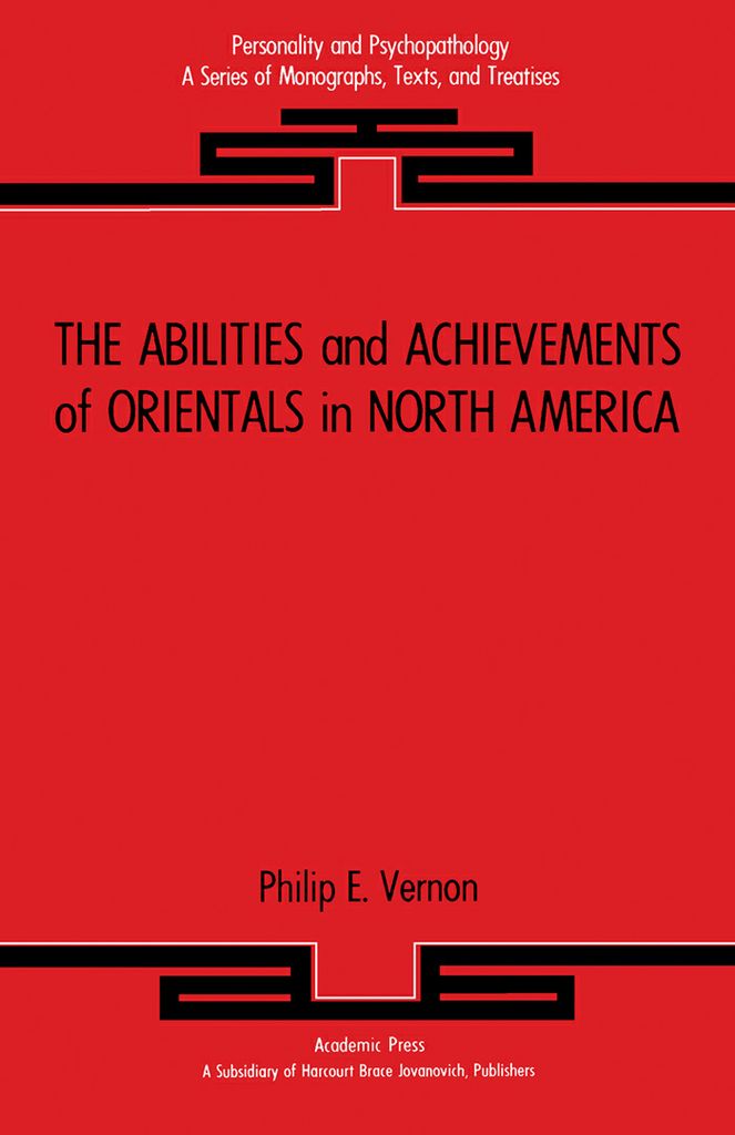 Cover image for The Abilities and Achievements of Orientals in North America