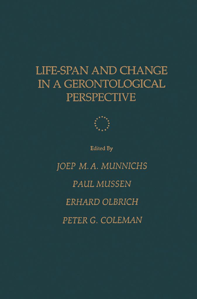 Cover image for Life-Span and Change in a Gerontological Perspective