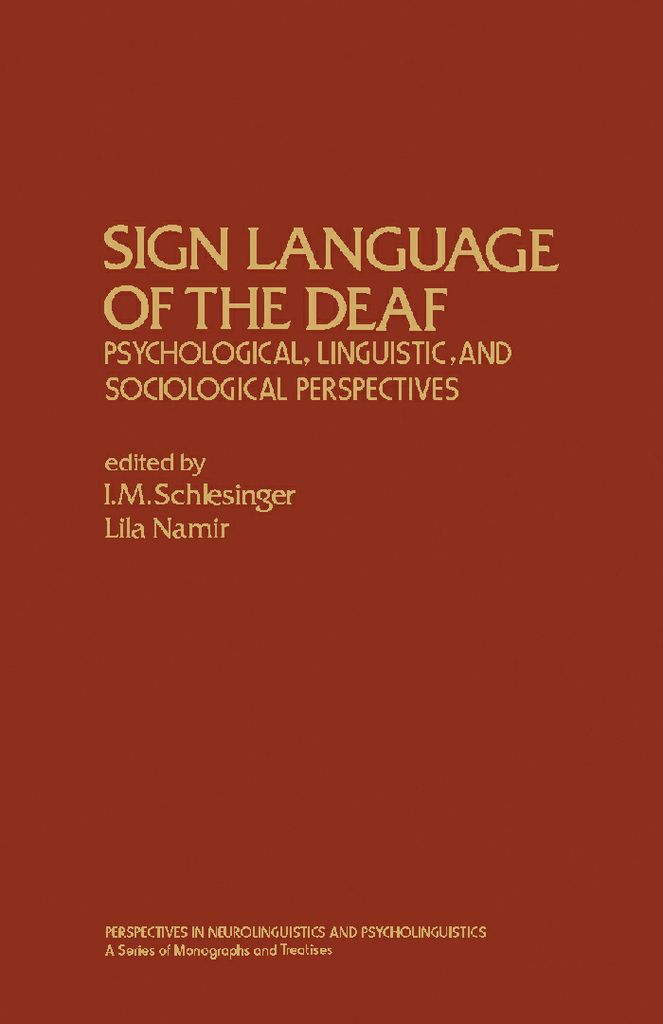 Cover image for Sign Language of the Deaf