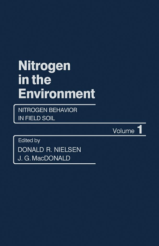 Cover image for Nitrogen Behavior in Field Soil