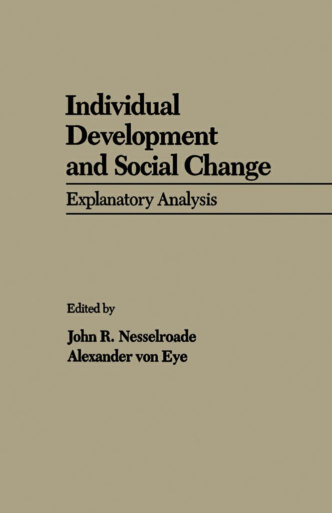 Cover image for Individual Development and Social Change