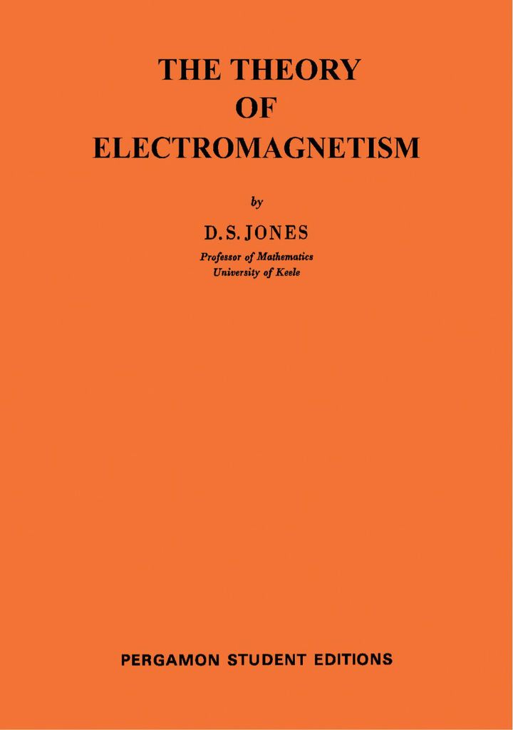 Cover image for The Theory of Electromagnetism