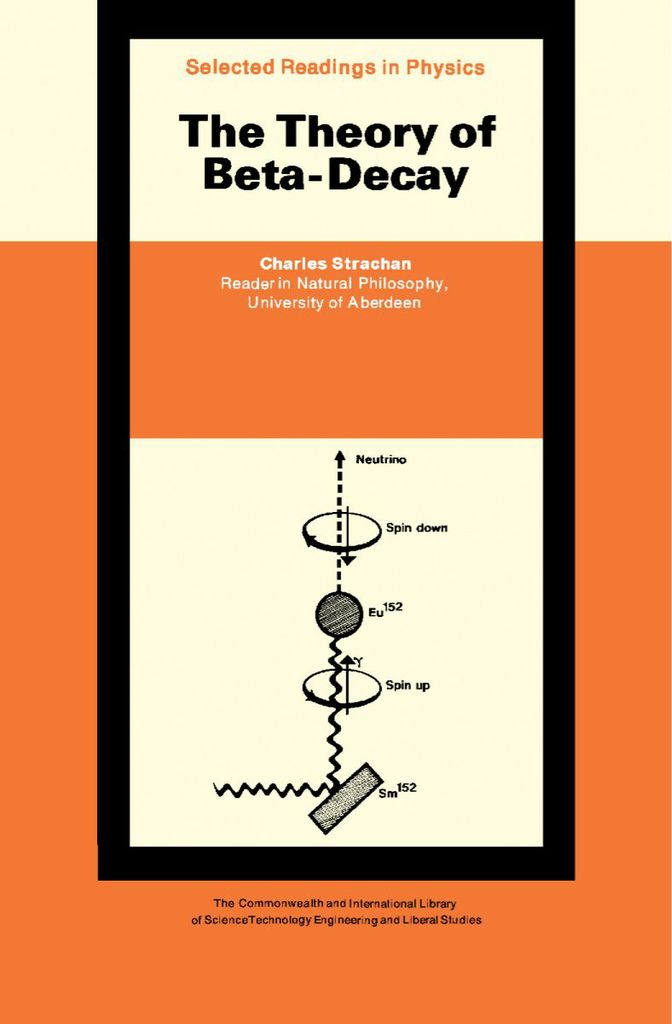 Cover image for The Theory of Beta-Decay