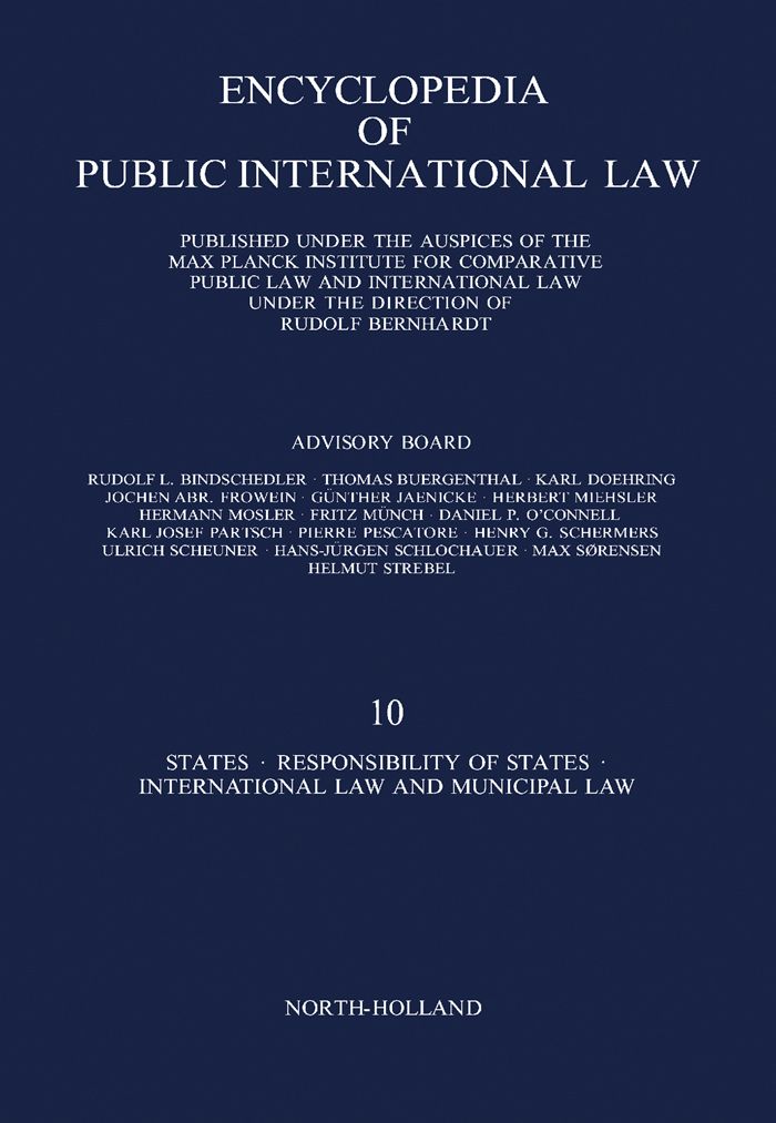 Cover image for Encyclopedia of Disputes Installment 10