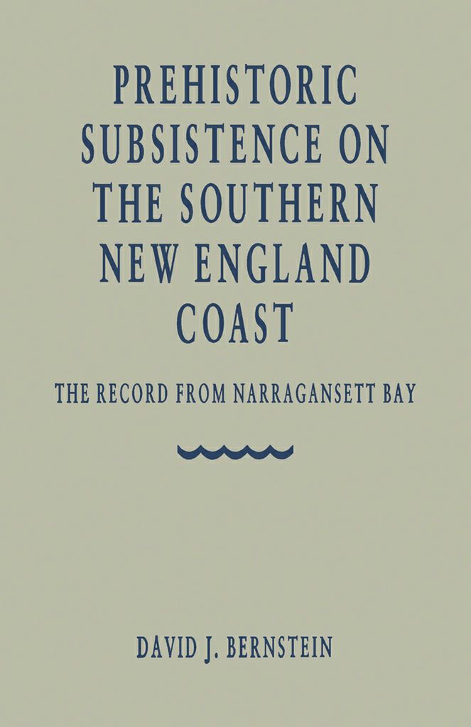 Cover image for Prehistoric Subsistence on the Southern New England Coast