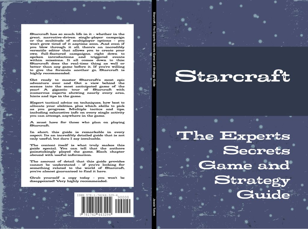 Starcraft - The Experts Secrets Game and Strategy Guide