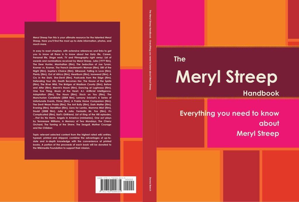 The Meryl Streep Handbook - Everything you need to know about Meryl Streep